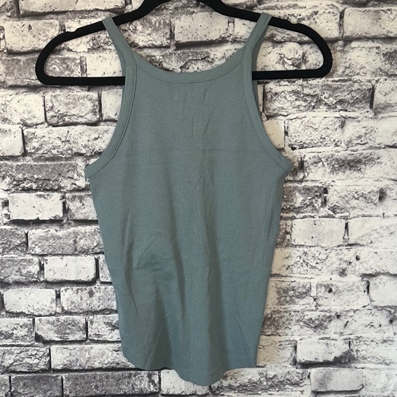 Madewell Green Tank Top Size Large - Picture 3 of 5